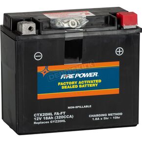 Sealed Factory Activated Battery