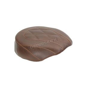Distressed Brown Wide Tripper Diamond Stitched Passanger Seat