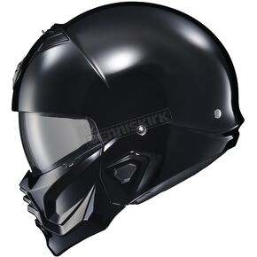 Gloss Black Covert 2 Open Face Helmet