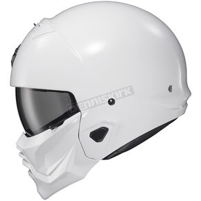 Gloss White Covert 2 Open Face Helmet