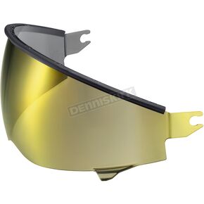 Gold Mirrored Covert 2 Face Shield