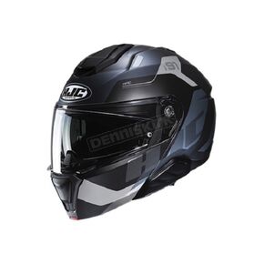 Semi-Flat Black/Titanium/Silver i91 Carst MC5SF Helmet
