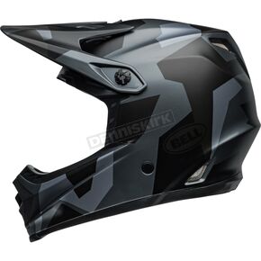 Youth Matte Gray Camo Rover Moto-9 MIPS Helmet