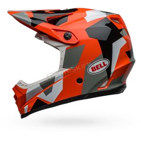 Youth Orange Camo Rover Moto-9 MIPS Helmet