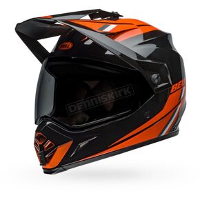 Black/Orange MX-9 Adventure Mips Alpine Helmet