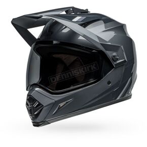 Charcoal/Silver MX-9 Adventure Mips Alpine Helmet