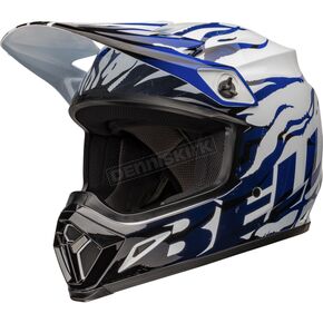 Blue MX-9 Mips Decay Helmet