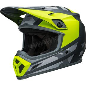 Matte Hi Viz/Camo MX-9 Mips Alter Ego Helmet
