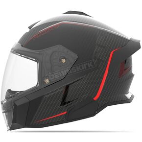 Burner Red Mach V Carbon Helmet