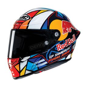 Blue/Red/Yellow Red Bull Misano RPHA 1N Helmet