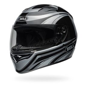 Gloss Silver/Black Qualifier Conduit Helmet