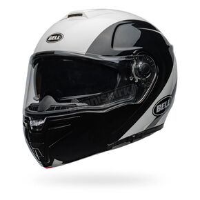 Gloss White/Black SRT Modular Velo Helmet