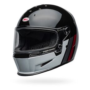 Gloss Black/White Eliminator GT Helmet