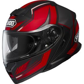 Red/Black/Silver Neotec 3 Grasp TC-1 Modular Helmet