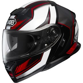 White/Black/Red Neotec 3 Grasp TC-5 Modular Helmet