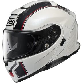 White/Black/Red Neotec 3 Satori TC-6 Modular Helmet