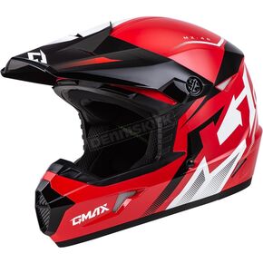 Youth Red/Black/White MX-46Y Compound Helmet