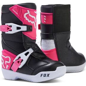 Kids Black/Pink Comp Boots