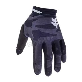 Youth Black Camo 180 Bnkr Gloves
