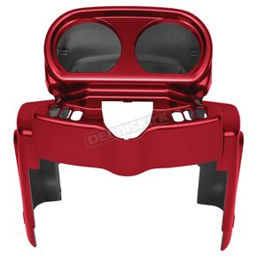 Hard Candy Hot Rod Red Flake Gauge Cluster Covers
