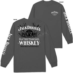 Charcoal Vintage Tennessee Whiskey Long Sleeve T-Shirt