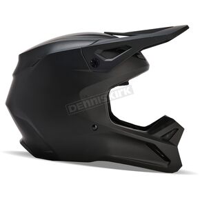 Matte Black V1 Solid Helmet