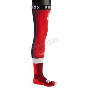 Flo Red Flexair Knee Brace Socks