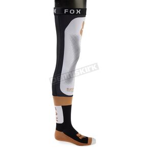 Black/White Flexair Knee Brace Socks