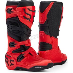 Youth Flo Red Comp Boots