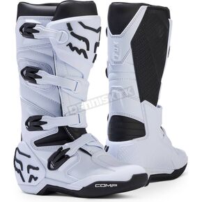 Youth White Comp Boots