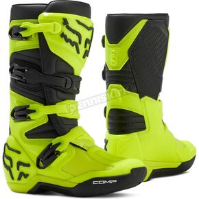 Youth Flo Yellow Comp Boots
