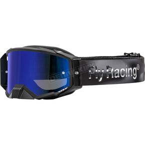 Black/Grey Camo Zone Elite Legacy Goggles W/Dark Blue Mirror/Smoke Lens