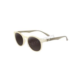 Gloss Sand/Gray Frame Shore Sunglasses W/Brown Gradient Lens