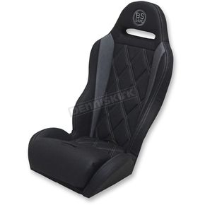 Black/Gray Performance Diamond Seat