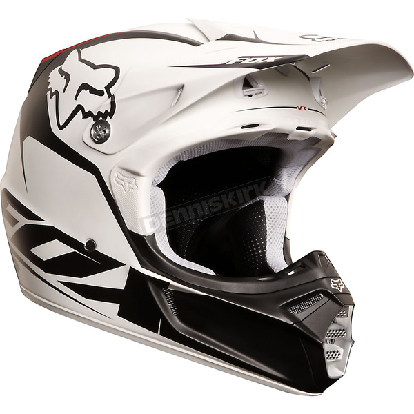 Matte White/Black V3 Fathom Helmet