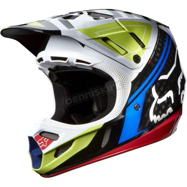 Black/Red V4 Intake Helmet