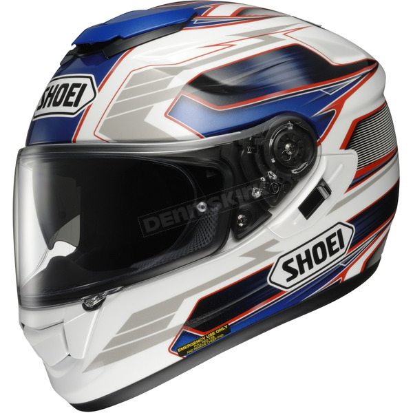 White/Blue GT-Air Inertia TC-2 Helmet