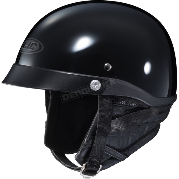 Black CL-IronRoad Half Helmet