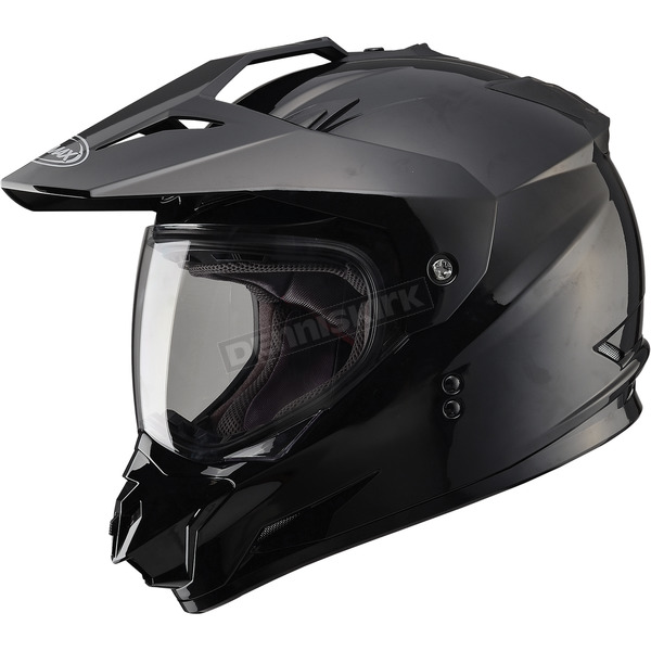 Black GM11D Dual Sport Helmet