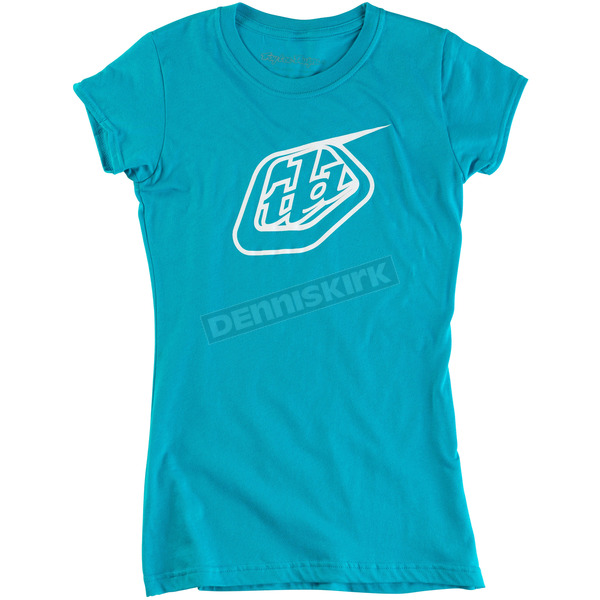 Womens Turquoise Logo T-Shirt