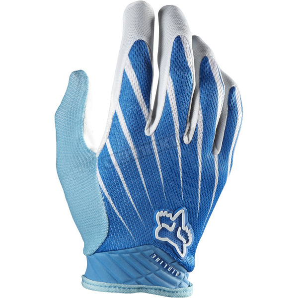 White/Blue Airline Gloves