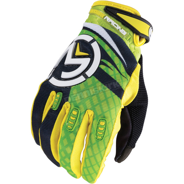 Green/Yellow M1 Gloves