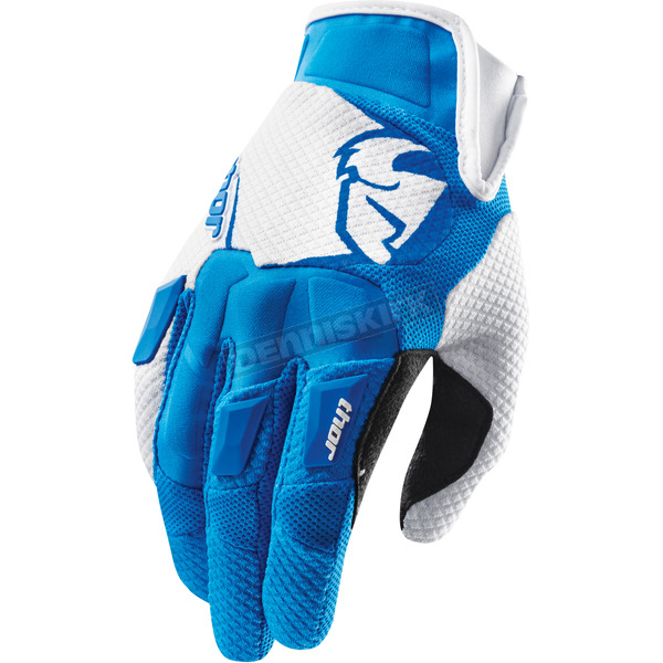 Blue Flow Gloves