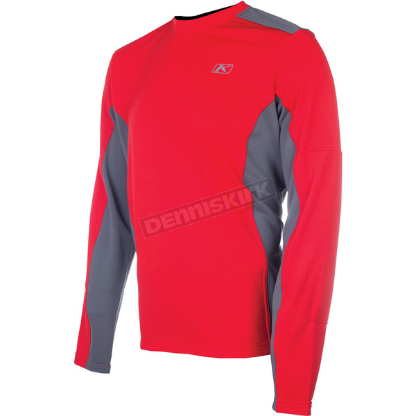 Red Summit Tech Team Long Sleeve  T-Shirt (Non-Current)