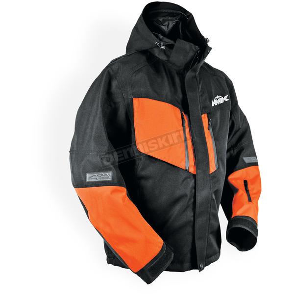 Black/Blaze Orange Maverick Jacket