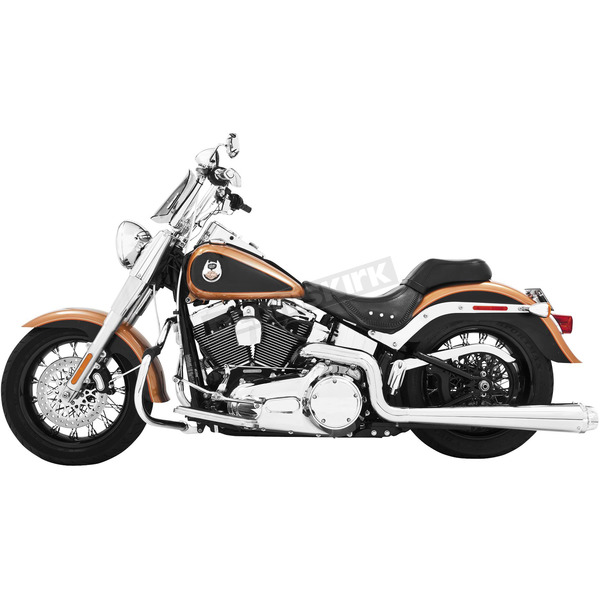 Chrome American Outlaw Dual Exhaust System