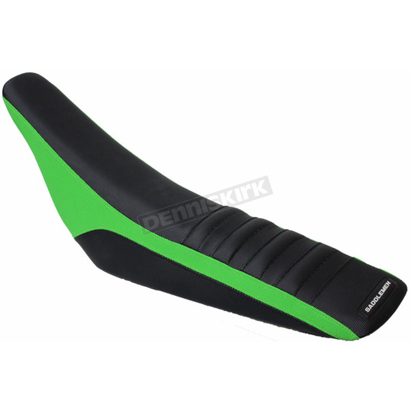 Green Pleated Extreme Gripper Seat Cover