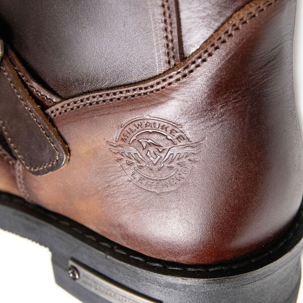 Dark Brown Copper Forge Engineer Boots w/Flex Toe 600pix