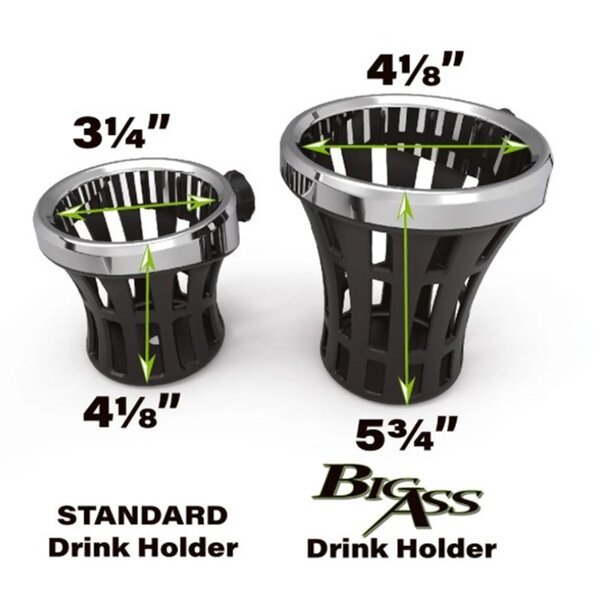 Chrome Gen 2 Big Ass Drink Holder w/Perch Mount 600pix
