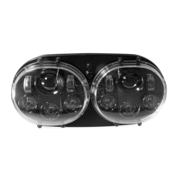Black 5.75 in. LED Dual Headlight